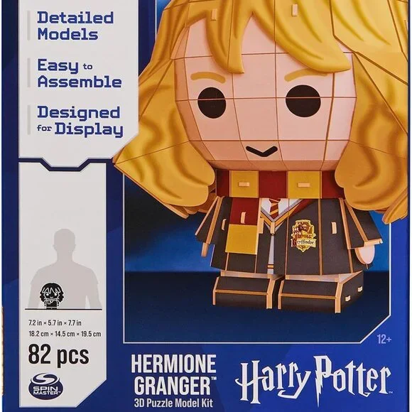 4D BUILD Harry Potter “Hermione Granger” 3D Puzzle Model Kit (BRAND-NEW!) - Picture 8 of 9